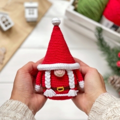 Set of 3 Christmas gnomes amigurumi pattern by Knit.friends