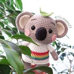 Coco the Koala amigurumi pattern by rinmeow21