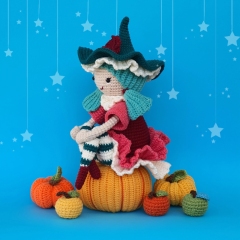 Alice the Witch  amigurumi by Natura Crochet
