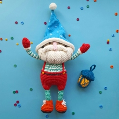 Mr. Gnome  amigurumi pattern by Natura Crochet