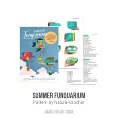 Summer Funquarium amigurumi pattern by Natura Crochet