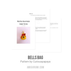 Bells Bag amigurumi pattern by Curiouspapaya