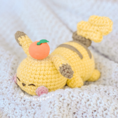 Pikachu amigurumi by Curiouspapaya