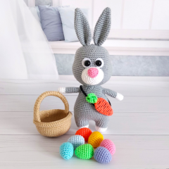 Easter Bunny amigurumi pattern by Mommy Patterns