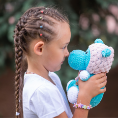 Hippo amigurumi by Mommy Patterns