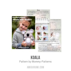 Koala amigurumi pattern by Mommy Patterns
