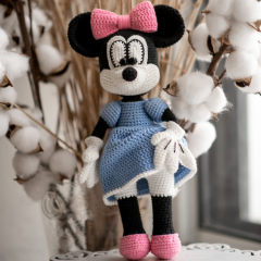 Mouse Girl amigurumi pattern by Mommy Patterns
