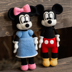 Mouse Girl amigurumi by Mommy Patterns