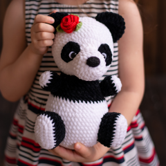 Panda Bear amigurumi pattern by Mommy Patterns