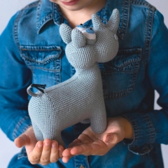 Rhino Oscar amigurumi by Mommy Patterns