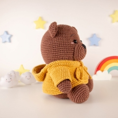Bart The little Bear amigurumi pattern by GatoFio