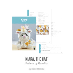 Kiara, the cat amigurumi pattern by GatoFio