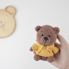 Mini Bear amigurumi by GatoFio