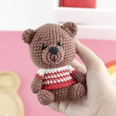 Mini Bear amigurumi pattern by GatoFio
