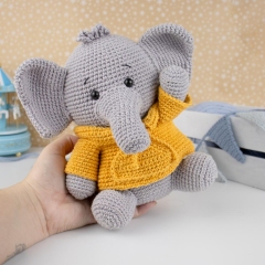 Tinho, the elephant amigurumi pattern by GatoFio