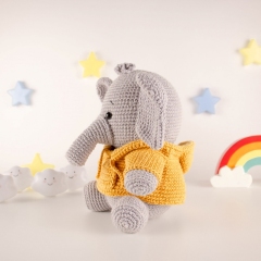 Tinho, the elephant amigurumi pattern by GatoFio