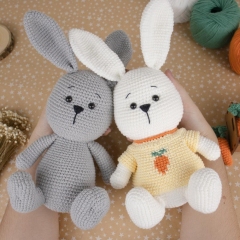 Yuri, the bunny amigurumi by GatoFio