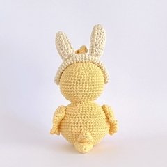 Kiki the Easter Chick and Basket amigurumi by C.B.Makes