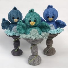 Koda Blue Bathtime Bud amigurumi pattern by C.B.Makes