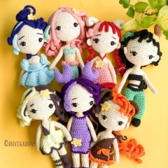 Zodiac Leo Princess amigurumi by Anvi's Granny