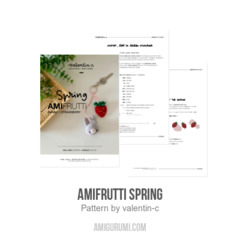 AMIFRUTTI spring amigurumi pattern by valentin.c