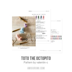 TOTO the Octopito amigurumi pattern by valentin.c