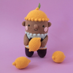 Lumi, the lemon child amigurumi pattern by Kurumi