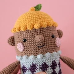 Lumi, the lemon child amigurumi by Kurumi