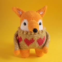 Tai the fox amigurumi by Kurumi
