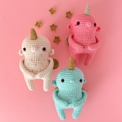 The unicorn elves amigurumi pattern by Kurumi