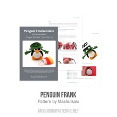 Penguin Frank amigurumi pattern by Masha Pogorielova (mashutkalu)