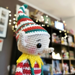 Zeno the elf amigurumi by Little Bichons