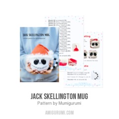 Jack Skellington Mug amigurumi pattern by Mumigurumi