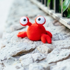 Sebastian the Crab amigurumi by Mumigurumi
