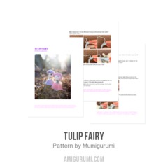 Tulip Fairy amigurumi pattern by Mumigurumi