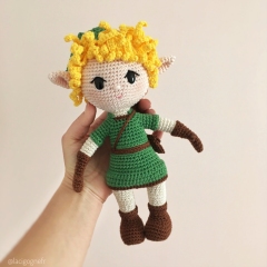 Link the warrior amigurumi pattern by LaCigogne