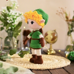 Link the warrior amigurumi by LaCigogne