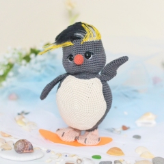 Pek the penguin amigurumi by LaCigogne