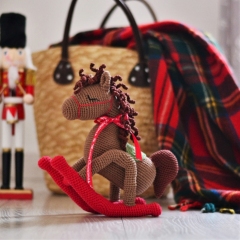 Rocking horse amigurumi pattern by LaCigogne