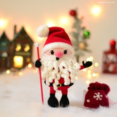 Santa Claus amigurumi by LaCigogne