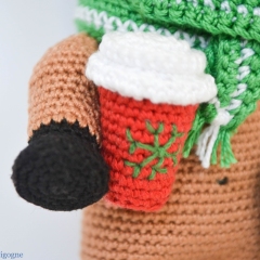 Viktor the reindeer amigurumi pattern by LaCigogne