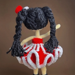 Party Girl, Madelyn amigurumi by CarmenTsang