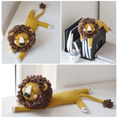 Muffin the Lion amigurumi pattern by FireflyCrochet