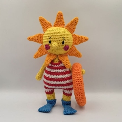 Elio the little Sun amigurumi by IwannaBeHara