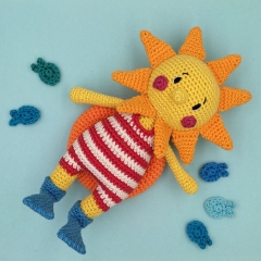 Elio the little Sun amigurumi pattern by IwannaBeHara