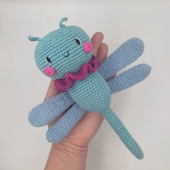 Lula the Dragonfly amigurumi by IwannaBeHara