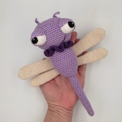 Lula the Dragonfly amigurumi pattern by IwannaBeHara