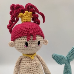 Niki the Mermaid amigurumi pattern by IwannaBeHara