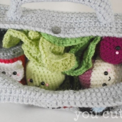 Lettuce, Turnip, the Beet and Jam! amigurumi by You Cute Designs