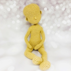 Doll base amigurumi by Fluffy Tummy